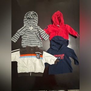 Ralph Lauren Polo Assn and Tommy Hilfiger Bundle of tops 3-6 Months